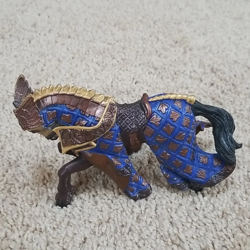 GREEK Mythological Medieval Horse Papo Figurine